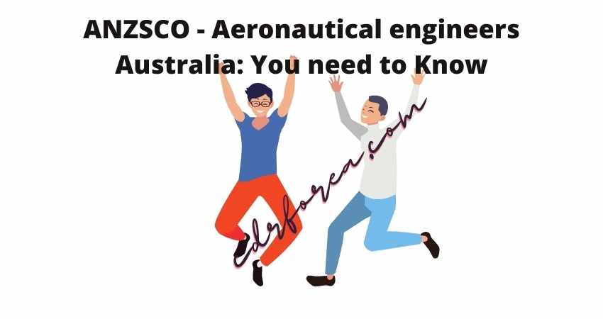 ANZSCO - Aeronautical engineers Australia