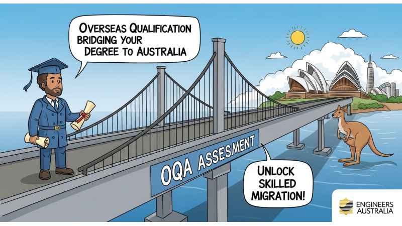 The OQA Bridge to Australia