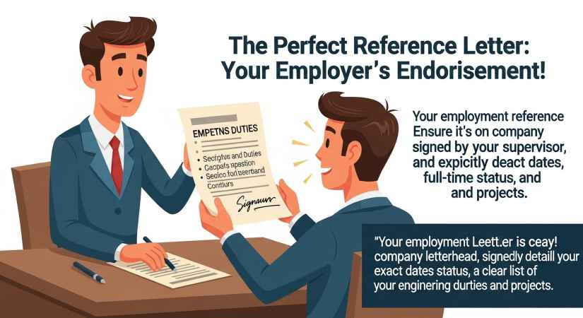 The Perfect Reference Letter Your Employer's Endorsement