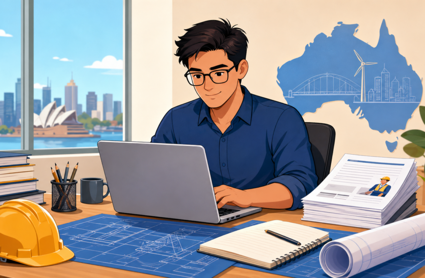 Cartoon illustration for Career Episode Writing Service for Engineers Australia