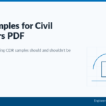 CDR Samples for Civil Engineers PDF — Engineers Australia CDR guide by CDRFOREA